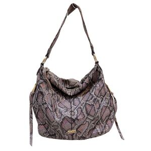 Aimee Kestenberg Multicolor Snake‎ Print Shoulder Handbag